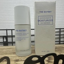 The Outset Nourishing Squalane Daily Moisturizer Full Size 1.7 fl oz / 50 ML NEW