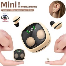 Wireless Smallest Invisible Earbuds For Sleep Ultra Small Hidden Earphones USA