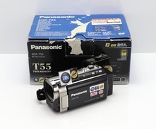 PANASONIC SDR-T55 CAMCORDER BOXED 8GB MEMORY / SDXC CARD VIDEO CAMERA