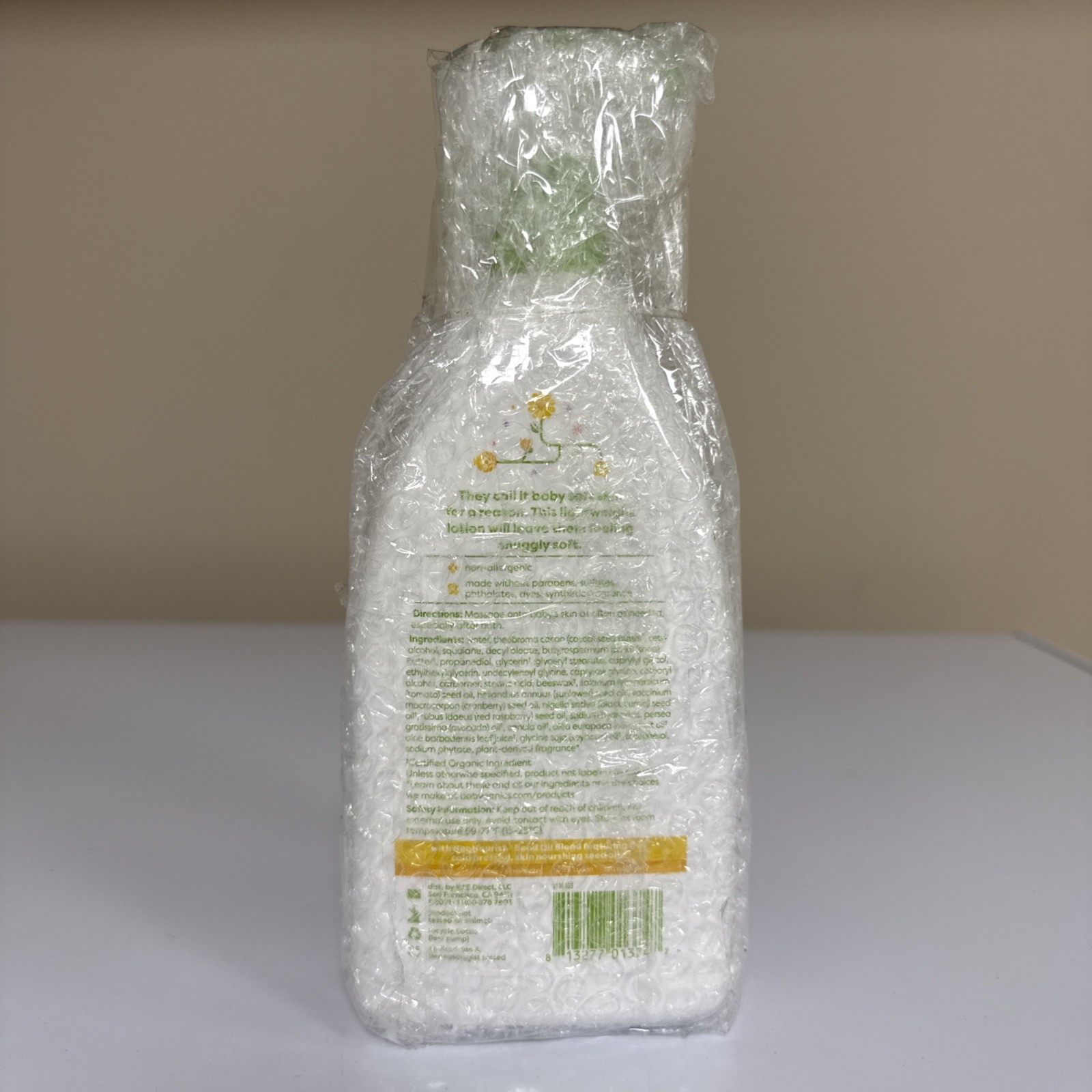 Babyganics Moisturizing Daily Lotion - Chamomile Verbena 17 FL OZ