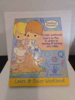 Precious Moments Learn And Color Workbook 2004