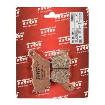 TRW Bremsbelag Sinter Street (für: Husqvarna CR 125 2H00AA 02-08 hinten )