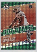 2021 Panini Mosaic Got Game? Green Mosaic Prizm Darren Waller #GG-22 13c5
