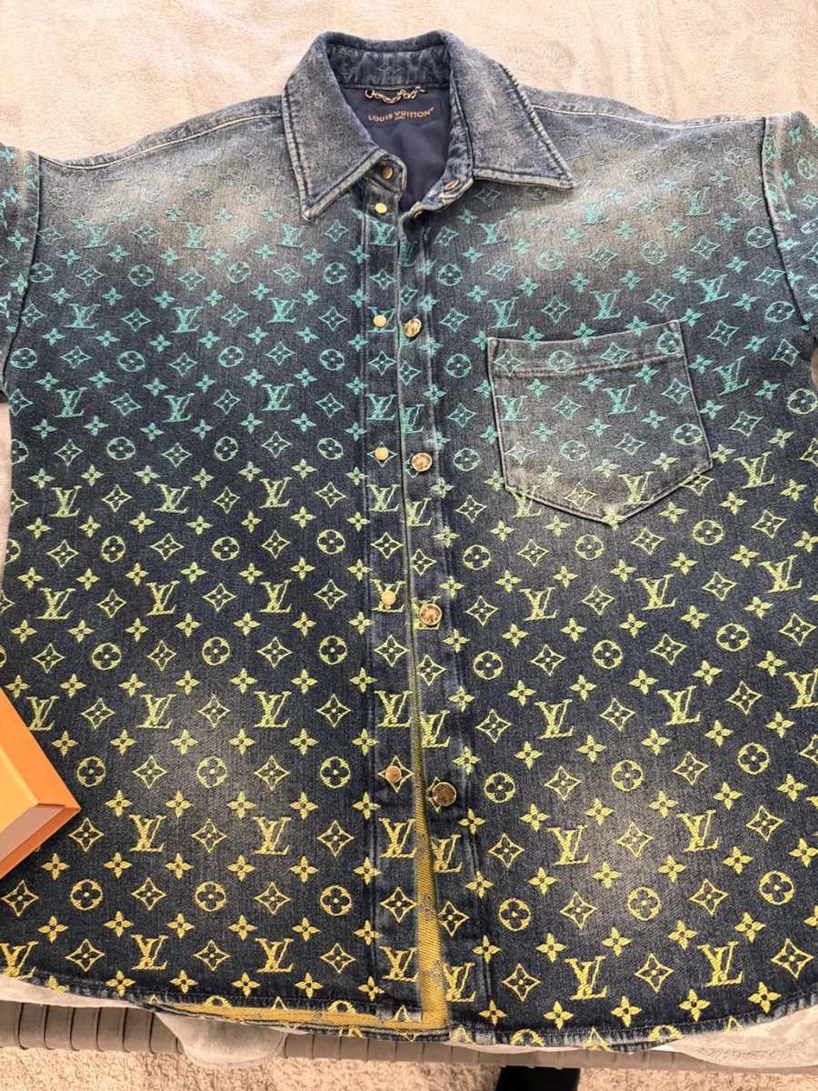 Louis Vuitton Cotton Regular Size Casual Button-Down Shirts for