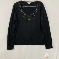 New Michael Michael Kors Sweater size XL Blac...