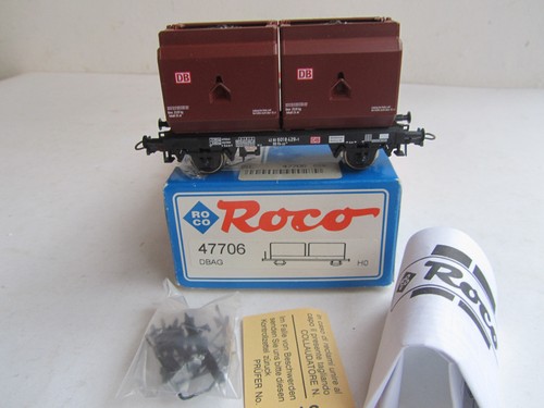 Roco 47706 - Spur H0 - Kübelwagen Bauart: Fb der DB-AG in OVP | Zustand: Neu