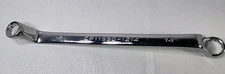 Capri Tools Double Box End Wrench, 75 Deg. Offset CP11950-1214 Silver Color New