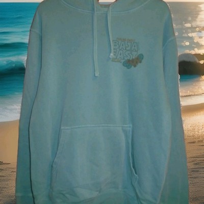 BAJA EAST SURF SHOP POINT PLEASANT NEW JERSEY HOODIE SWEATSHIRT ADULT MEDIUM