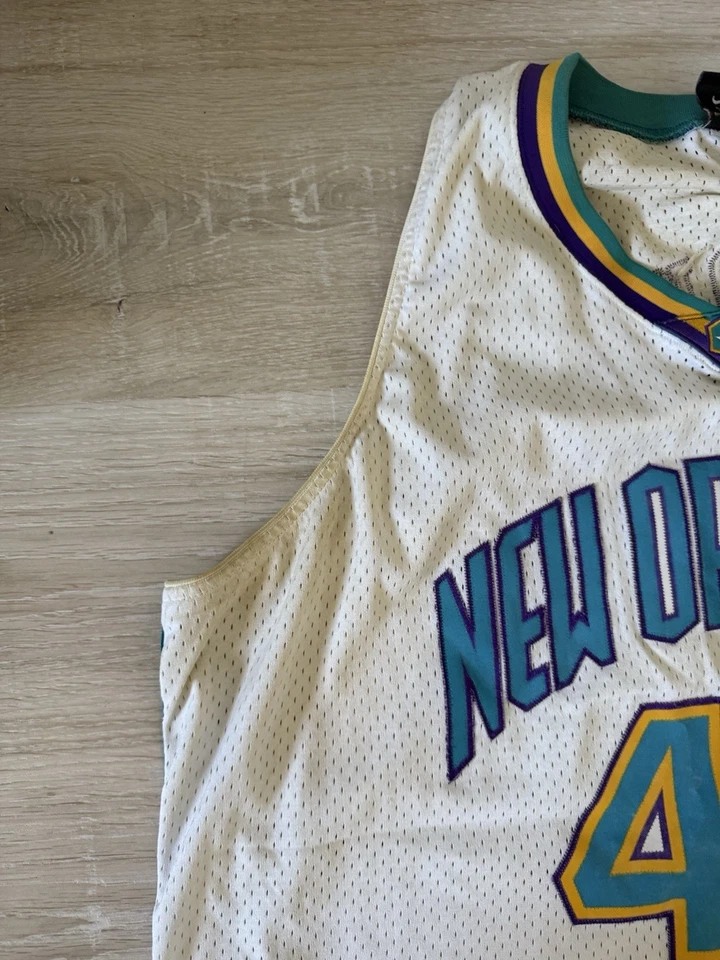New Orleans Hornets #42 P.J. de colección Camiseta Nike marrón talla 4XL NBA Foto 4 de 4