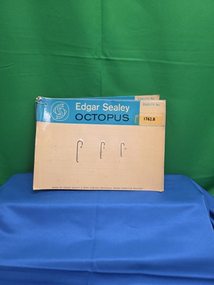 #ad Edgar Sealey amp; Sons Octopus Hooks 6 Dealer Display Advertising Cards England $42.00