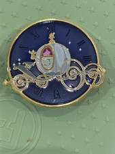 Cinderella  Carriage Coach Clock Layered Enamel Pin Box Lunch Disney Pin