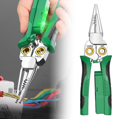 8 in 1 Multi-Function Wire Stripping Pliers, Professional Wire Stripping Tool TL