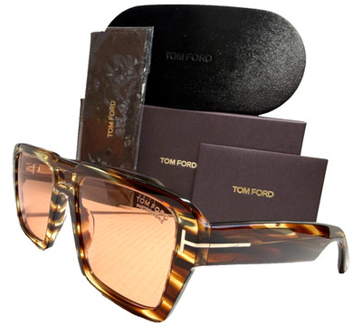 TOM FORD REDFORD TF1153 55E BLOND HAVANA/BROWN PHOTOCHROMC LENS SUNGLASSES 56-19