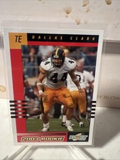 2003 Score Rookie Card #310: DALLAS CLARK: Indianapolis Colts NFL Football TE. rookie card picture