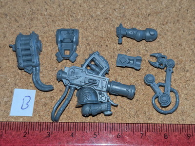 Warhammer 40K: Chaos Space Marine Bits: Havoc Missile Launcher - B