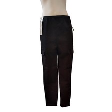 Tinseltown Black Hi-Rise Pull-On Skinny Cargo Pants