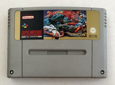 Street Fighter 2 II Super NES Nintendo SNES nur lose Cartridge PAL