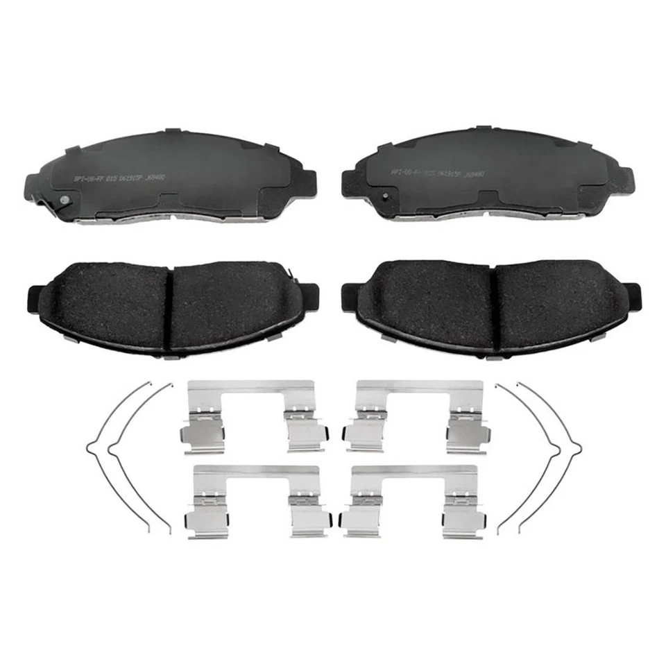 前刹车转子 + 陶瓷刹车片和硬件适用于 2014 - 2018 讴歌 RLX — 第 2/4 张图片