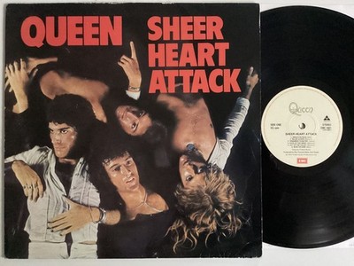 Queen, sheer heart attack VINYL LP U.K PRESS play tested (G