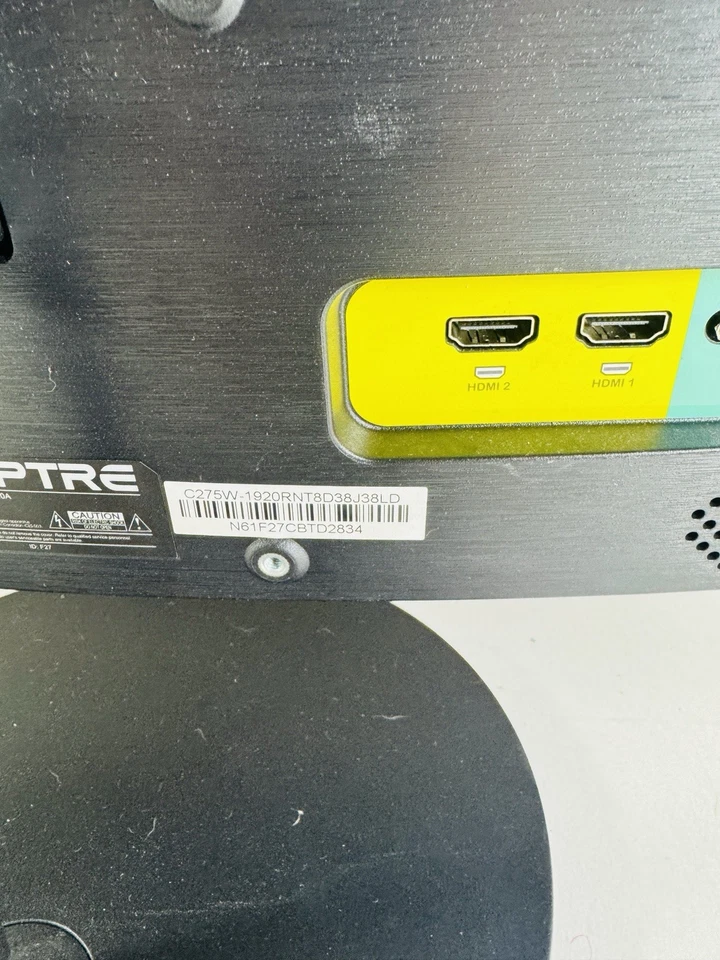 Sceptre C275W-1920RN 27inch 75hz HDMI VGA Build-in Speaker Curved Monitor - Image 4 of 4