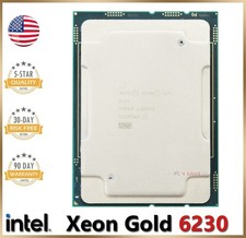 SRF8W Intel Xeon Gold 6230 CPU 2.10GHz 20-Core LGA 3647 Server Processor 125W