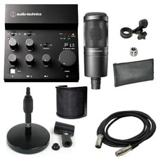AUDIO-TECHNICA AT-UMX3 USB audio mixer  AT2020 microphone  AD11  POP guard 