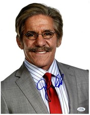 Geraldo Rivera Signed Autographed 11x14 Photo Talk Show Legend ACOA