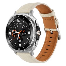 For Samsung Galaxy Watch 8 Classic 46mm/8 40/44mm Leather Strap Band Adjustable