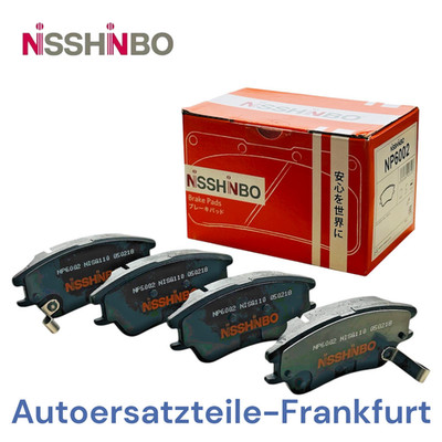 NISSHINBO Bremsbeläge VORNE für HYUNDAI ATOS (MX) 1.0 i + ATOS MX 1.1