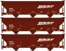 Accurail 8177 HO Burlington Northern Santa Fe  3-Bay ACF Covered Hopper Kit