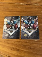 Upper Deck Icons 2008 Fred Taylor Jacksonville Jaguars NFL Trading Card Lot