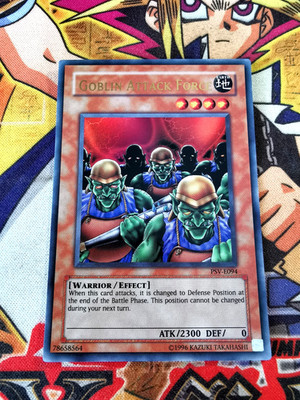 Goblin Attack Force psv-e094 Unltd Ed (NM+) Ultra Rare Yu-Gi-Oh!
