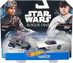Hot Wheels Star Wars Jyn Erso and Director Krennic Character Cars