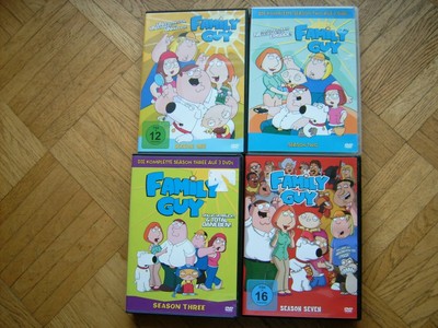 DVD Family Guy Season One, Two, Three, Seven (1,2,3,7)  