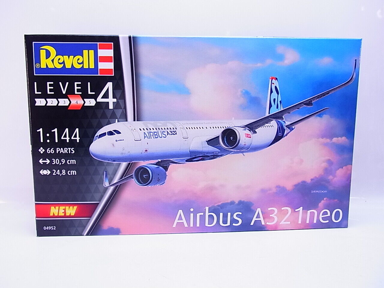 62882 revell 04952 airbus a321neo kit 1:144 new original packaging