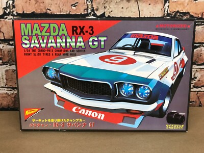 Rare Nichimo 1/24 Mazda RX-3 Savanna GT Plastic Model Kit New NOS