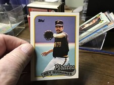 1989 Topps Traded Rey Quinones Pittsburgh Pirates #98T
