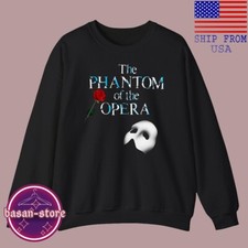 THE PHANTOM OF THE OPERA MASK BROADWAY Black Size S-3XL