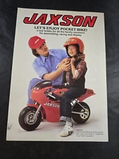 Jaxson PocketBike UK Prospectus Catalogue Brochure Moto