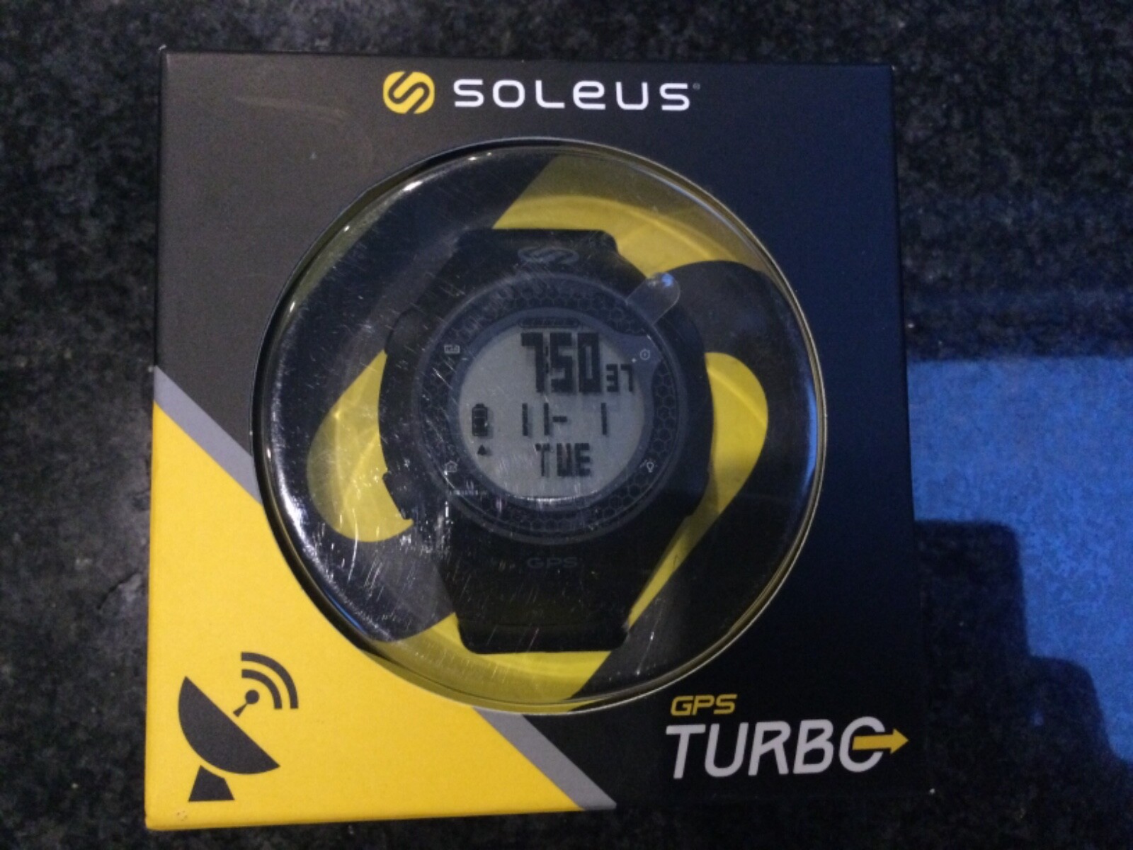 Soleus GPS turbo watch. New. Pace, speed , distance + more features