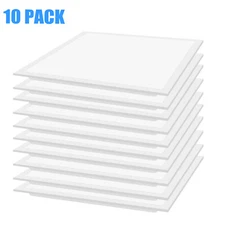 2/4/10 Pack 45W LED Ceiling Panel Light Recessed Flat Down Light Fixture 2x2 FT