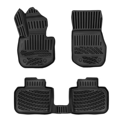 Car Floor Mats Liners For BMW X1 2022-2025 All Season Heavy Duty 3D Auto Rugs