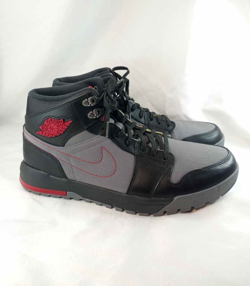 Sneakers Jordans Size 13 Uk Air Jordan Trek Cool Grey Black Red