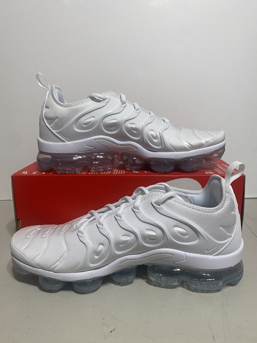 NEW Nike Air VaporMax Plus White Pure Platinum 924453-100  display picture 2
