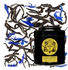 Black Tea, Earl Grey French Blue Tea 100g, Mariage Frères.