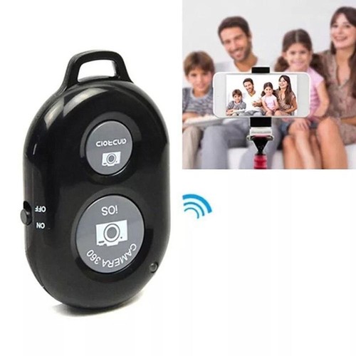 1x Wireless Bluetooth Remote Control Camera .Shutter for iphone iPad Android - Zdjęcie 3 z 8