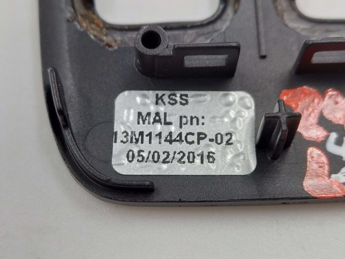 2016 MCLAREN 540C LEFT DOOR SWITCH TRIM COVER PANEL CARBON 13M1144CP *NOTE - Picture 6 of 7