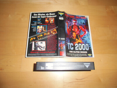 TC 2000 Bolo Yeung,Billy Blanks FSK 18 ,Sci Fi Action,VHS Rarität