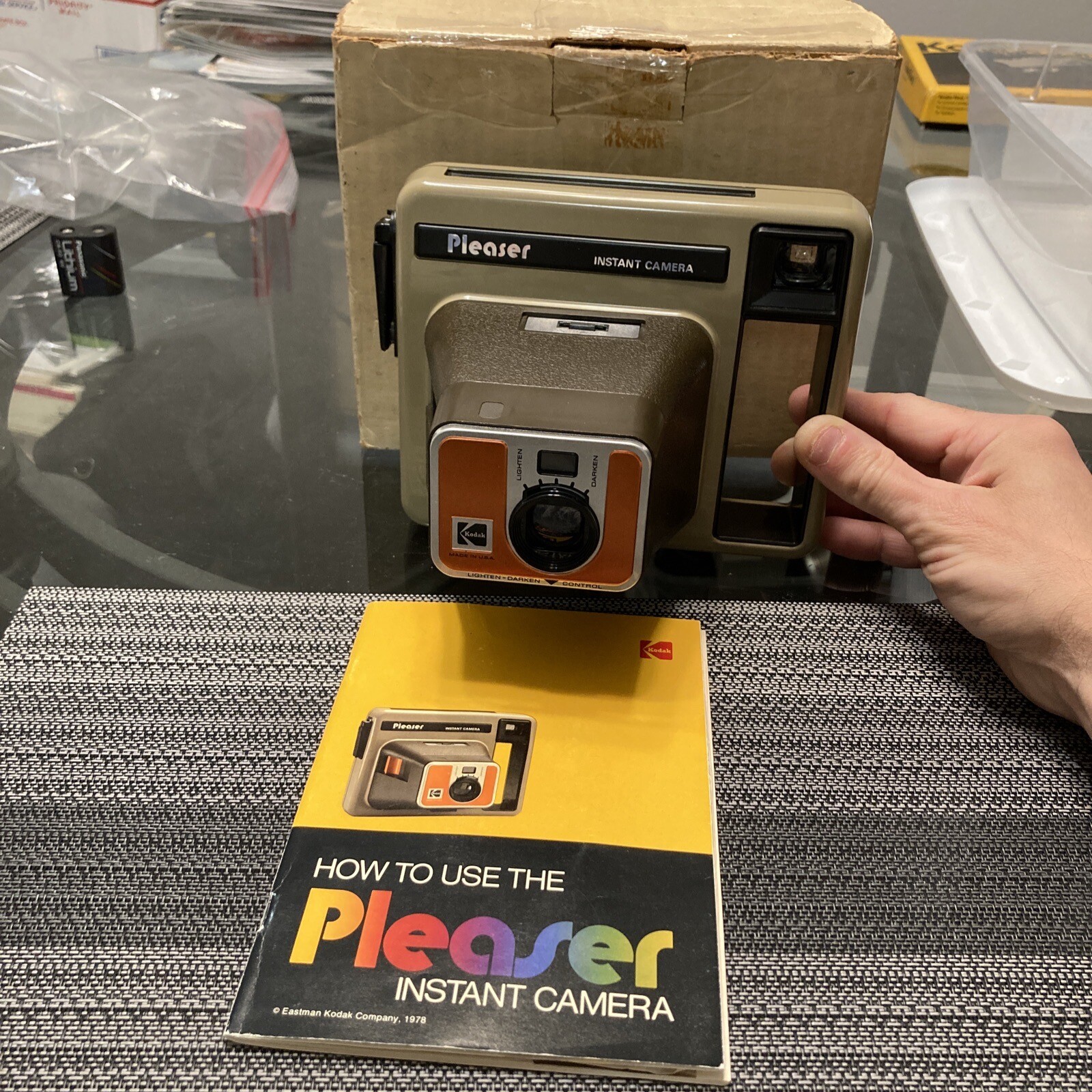 Appareil photo instantané Kodak Pleaser Trimprint, neuf, ancien stock avec boîte - France