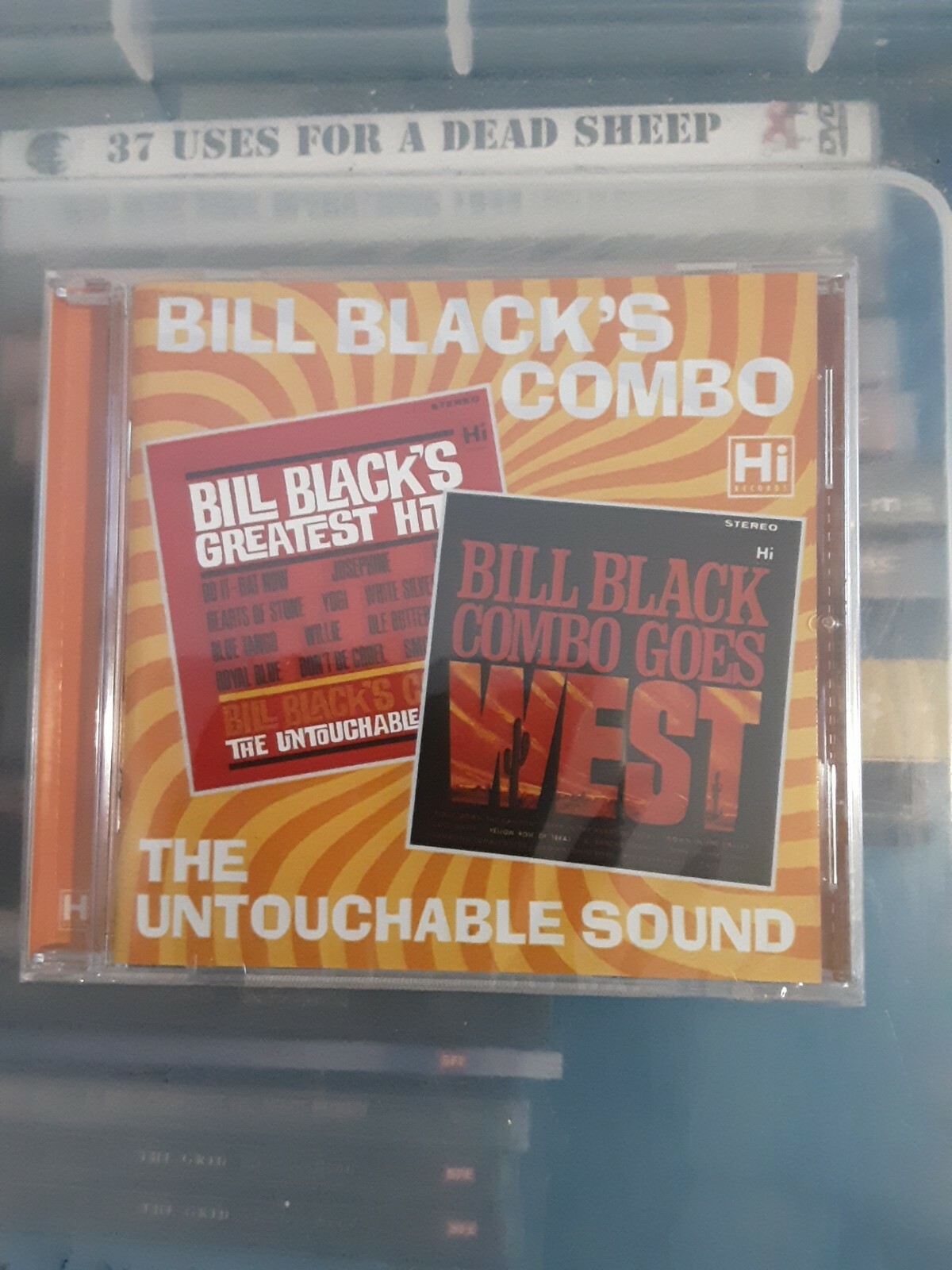 BILL.  BLACKS. COMBO.         GREATEST  HITS. /.GOES. WEST.         HI.  RECORDS